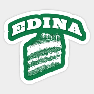 Edina Cake Sticker